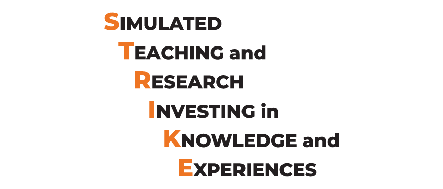SIMULATED TEACHING & RESEARCH INVESTING in KNOWLEDGE and EXPERIENCES