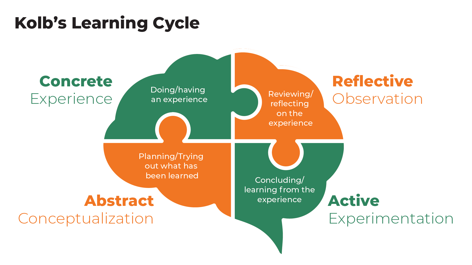 Kolb's Learning Styles Experiential Learning Cycle, 41% OFF